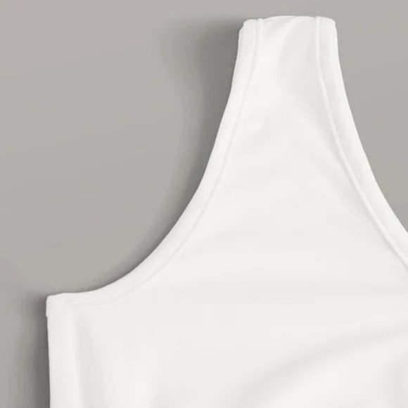 One shoulder tie side top - Picture 4 of 5